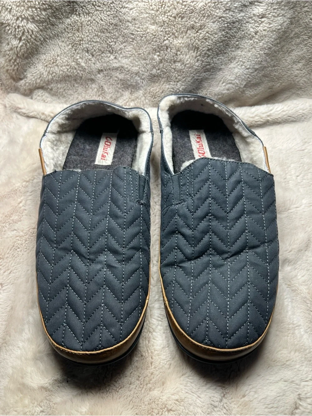 OluKai Hanohano men's slippers mens size 13